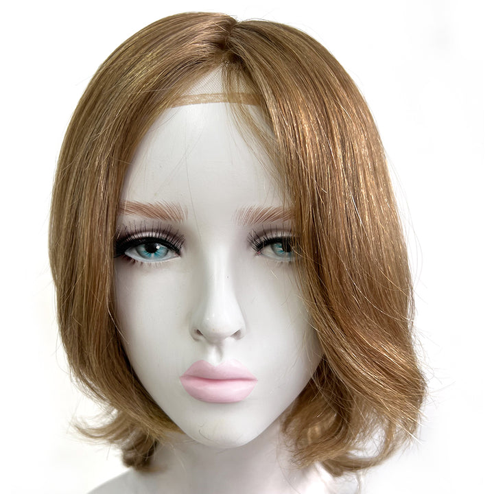 European Hair Wigs - Blonde Highlights on Brown Hair | Kelly