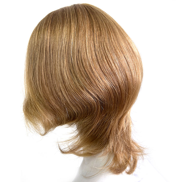 European Hair Wigs - Blonde Highlights on Brown Hair