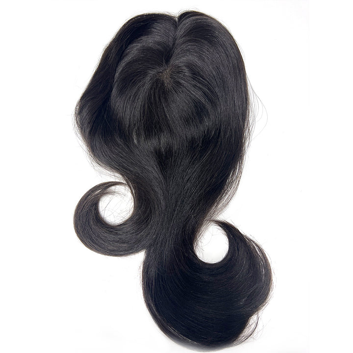 Full Hand-tied Mono Remy Human Hair Topper |5"x6" Jesscia - Tupehair