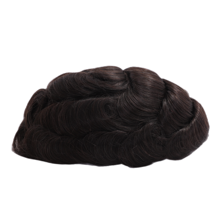 Toupee For Men French Lace With Thin Skin - Q7 Hair Systems | Tupehair