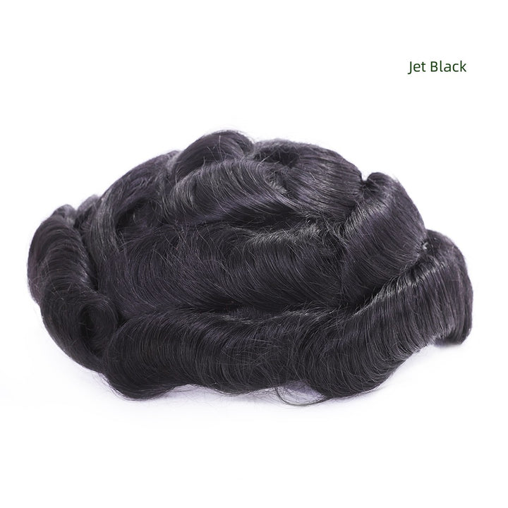 Mens Hair Systems #1 Jet Black Color -Tupehair.com